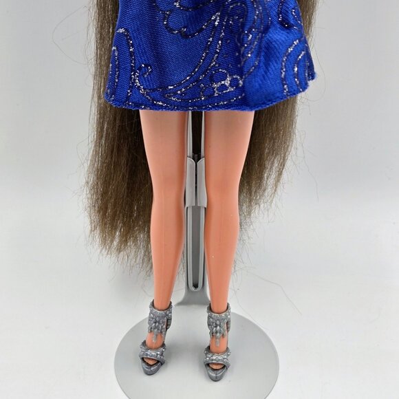 Totally Hair Barbie Doll Brunette 1991 1117 Mattel Read - Picture 4 of 15